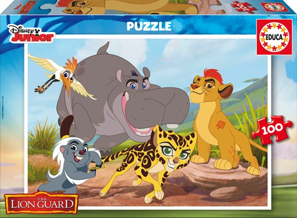 Educa (17169) - "The Lion Guard" - 100 Teile Puzzle