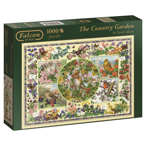 Falcon (11131) - Sarah Adams: "The Country Garden" - 1000 Teile Puzzle