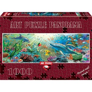 Art Puzzle (4474) - "Underwater Paradise" - 1000 Teile Puzzle