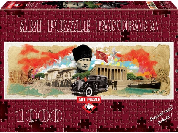 Art Puzzle (4476) - "Atatürk" - 1000 Teile Puzzle