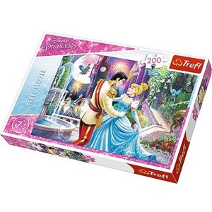 Trefl (13224) - "Disney Prinzessinnen - Der Tanz im Mondschein" - 200 Teile Puzzle