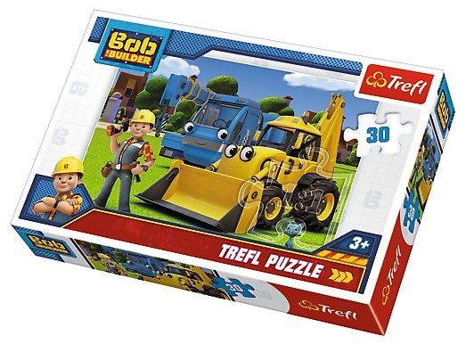 Trefl (18214) - "Bob The Builder" - 30 Teile Puzzle