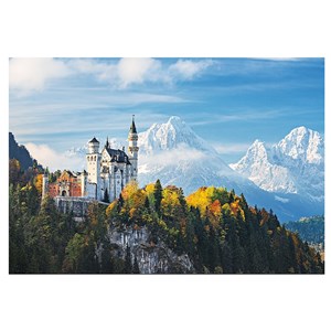 Trefl (26133) - "Schloss Neuschwanstein" - 1500 Teile Puzzle