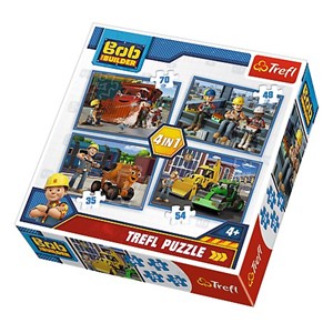 Trefl (34270) - "Bob The Builder" - 35 48 54 70 Teile Puzzle