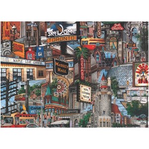 Ravensburger (19685) - "Toronto" - 1000 Teile Puzzle