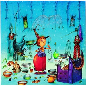 Grafika (02148) - François Ruyer: "Die Hexe" - 1500 Teile Puzzle