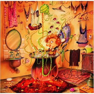 Grafika (02149) - François Ruyer: "Die Hexe" - 1500 Teile Puzzle