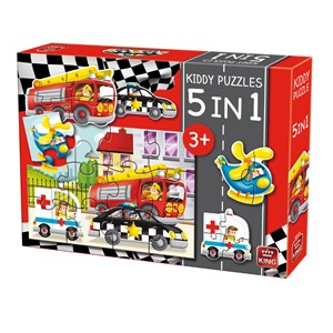 King International (05076) - "Kiddy Puzzles" - 3 4 12 Teile Puzzle