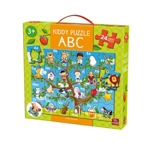 King International (05441) - "Kiddy ABC" - 24 Teile Puzzle
