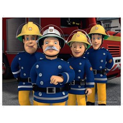 King International (05642) - "Fireman Sam" - 12 24 35 50 Teile Puzzle