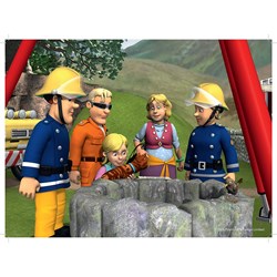 King International (05642) - "Fireman Sam" - 12 24 35 50 Teile Puzzle