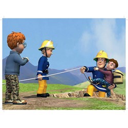 King International (05642) - "Fireman Sam" - 12 24 35 50 Teile Puzzle