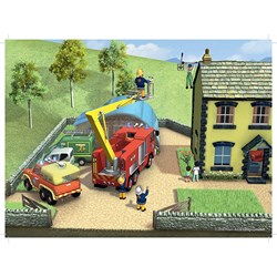 King International (05642) - "Fireman Sam" - 12 24 35 50 Teile Puzzle