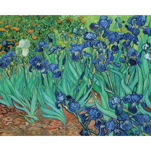 Pomegranate (AA331) - Vincent van Gogh: "Irises" - 1000 Teile Puzzle