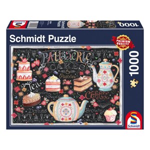 Schmidt Spiele (58274) - "Patisserie" - 1000 Teile Puzzle