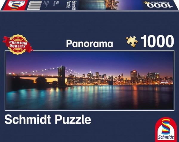 Schmidt Spiele (58282) - "Lichter von New York" - 1000 Teile Puzzle