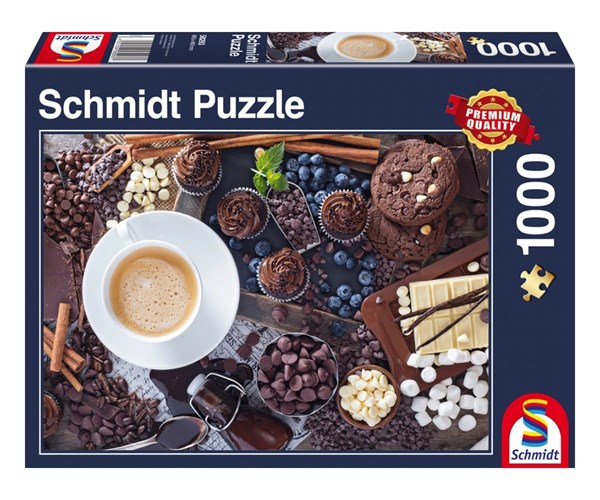 Schmidt Spiele (58293) - "Süße Pause" - 1000 Teile Puzzle