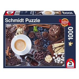 Schmidt Spiele (58293) - "Süße Pause" - 1000 Teile Puzzle