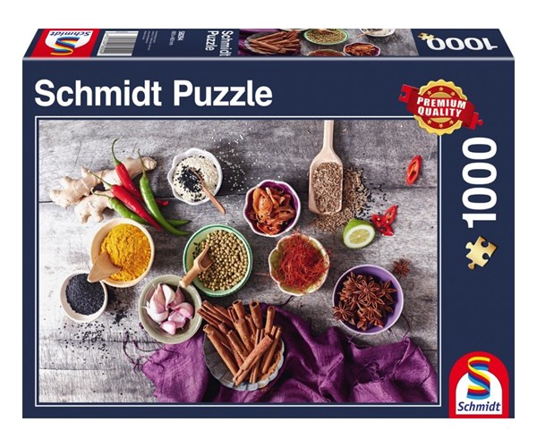 Schmidt Spiele (58294) - "Gewürzkomposition" - 1000 Teile Puzzle