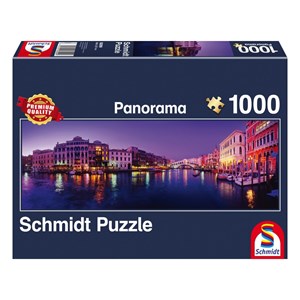 Schmidt Spiele (58299) - "Canal Grande, Venedig" - 1000 Teile Puzzle