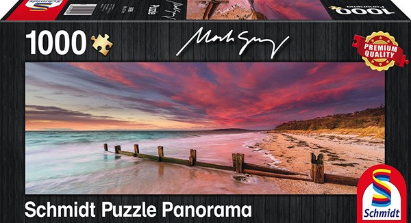 Schmidt Spiele (59395) - Mark Gray: "McCrae Beach, Mornington Peninsula, Victoria, Australia" - 1000 Teile Puzzle