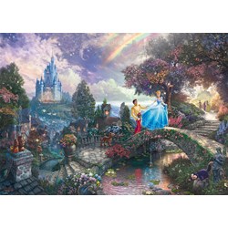 Schmidt Spiele (59472) - Thomas Kinkade: "Cinderella" - 1000 Teile Puzzle