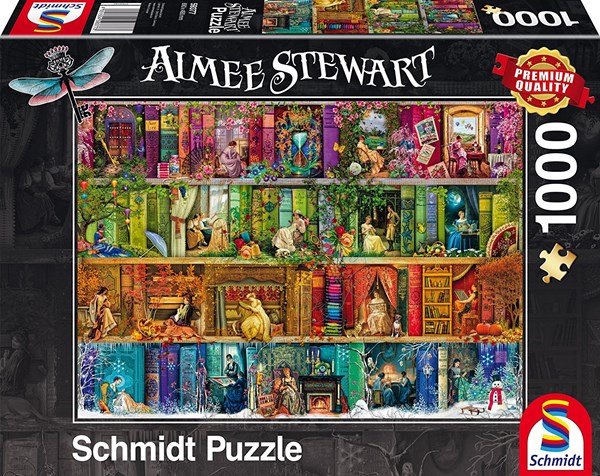Schmidt Spiele (59377) - Aimee Stewart: "Zurück in die Vergangenheit" - 1000 Teile Puzzle