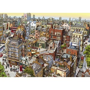 Heye (29753) - "Ein klarer Fall für Sherlock Holmes" - 2000 Teile Puzzle