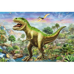 Schmidt Spiele (56202) - "Abenteuer mit den Dinosauriern" - 48 Teile Puzzle