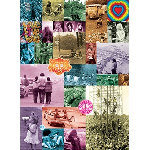 Eurographics (6000-0943) - "Die 60er Jahre" - 1000 Teile Puzzle