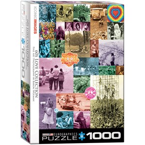 Eurographics (6000-0943) - "Die 60er Jahre" - 1000 Teile Puzzle