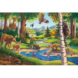 Schmidt Spiele (56203) - "Alle meine Lieblingstiere" - 48 Teile Puzzle
