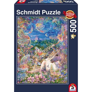 Schmidt Spiele (58307) - "Elfentraum" - 500 Teile Puzzle