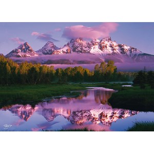 Schmidt Spiele (59386) - Rodney Lough Jr.: "Day Dreaming, The Grand Teton National Park, Wyoming" - 1000 Teile Puzzle