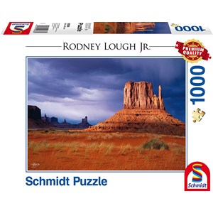 Schmidt Spiele (59388) - Rodney Lough Jr.: "Left Handed, Navajo Indian Tribal Reservation, Arizona" - 1000 Teile Puzzle