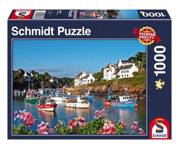 Schmidt Spiele (58276) - "Sommer auf dem Wasser" - 1000 Teile Puzzle