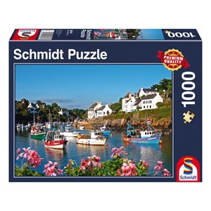Schmidt Spiele (58276) - "Sommer auf dem Wasser" - 1000 Teile Puzzle