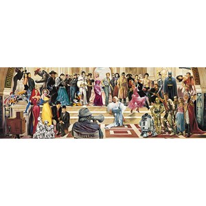 Schmidt Spiele (59381) - Renato Casaro: "100 Jahre Film" - 1000 Teile Puzzle