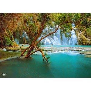 Schmidt Spiele (59387) - Rodney Lough Jr.: "Canyon Song, Havasupai Indian Reservation, Arizona" - 1000 Teile Puzzle