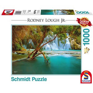 Schmidt Spiele (59387) - Rodney Lough Jr.: "Canyon Song, Havasupai Indian Reservation, Arizona" - 1000 Teile Puzzle