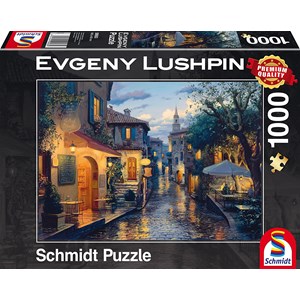 Schmidt Spiele (59563) - Eugene Lushpin: "Magische Abendstimmung" - 1000 Teile Puzzle