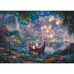 Schmidt Spiele (59480) - Thomas Kinkade: "Rapunzel" - 1000 Teile Puzzle