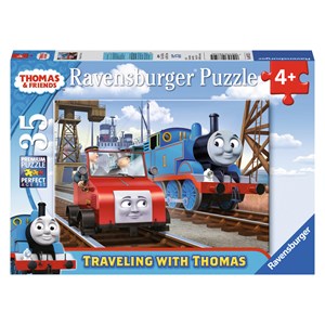 Ravensburger (08752) - "Traveling with Thomas" - 35 Teile Puzzle
