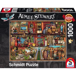 Schmidt Spiele (59378) - Aimee Stewart: "Kunstschätze" - 1000 Teile Puzzle