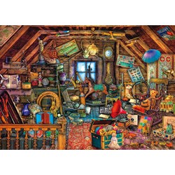 Schmidt Spiele (59379) - Aimee Stewart: "Kostbarkeiten unter dem Dach" - 1000 Teile Puzzle