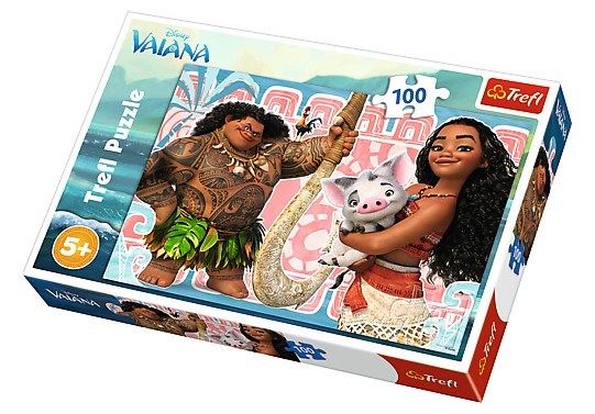 Trefl (16298) - "Vaiana" - 100 Teile Puzzle
