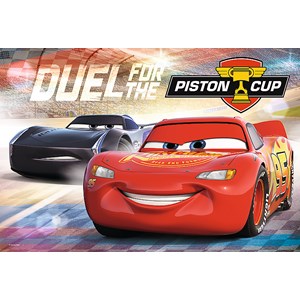 Trefl (16313) - "Cars 3, Piston Cup" - 100 Teile Puzzle