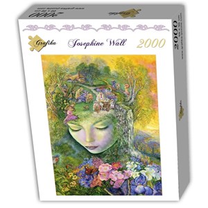 Grafika (T-00247) - Josephine Wall: "Head Gardener" - 2000 Teile Puzzle