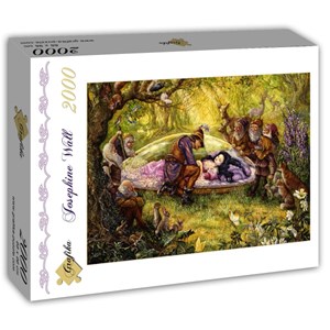 Grafika (T-00265) - Josephine Wall: "Snow White" - 2000 Teile Puzzle