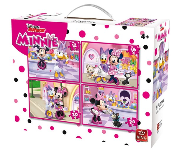 King International (05254) - "Minnie" - 12 16 20 24 Teile Puzzle